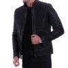 Blouson en cuir Buffle Noir (réf : 5060)