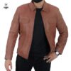 copper jacket en cuir Sand (ref : simp5520)