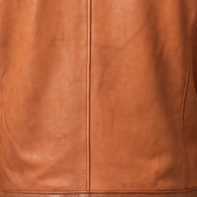 Gilet en cuir Tabac vintage pour Hommes 778 2 zedzedede
