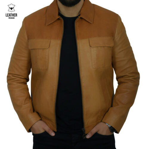 Daytona en cuir Tabac pour Hommes -tellurique-
