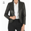 Veste en cuir pour Femmes -TRV-