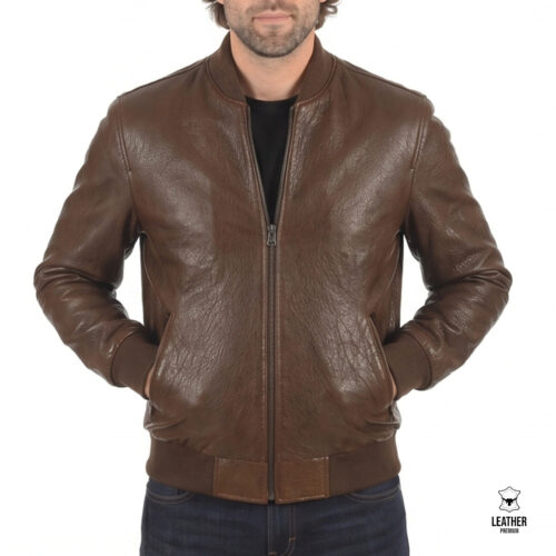 Pilote Marron en cuir Ionic brown