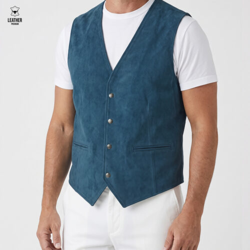 Gilet en daim pour Hommes REF: GBD855