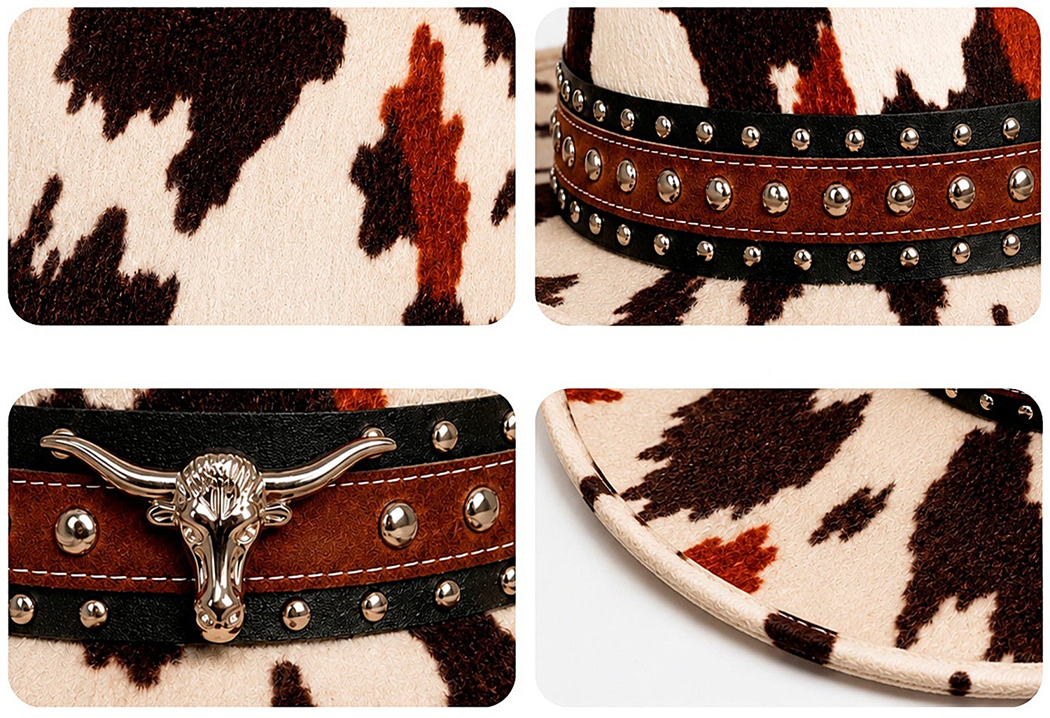 Chapeau de cowboy classique western élégant avec ceinture style western cowboy 3 Chapeau de cowboy classique western élégant avec ceinture style western cowboy – photo 3