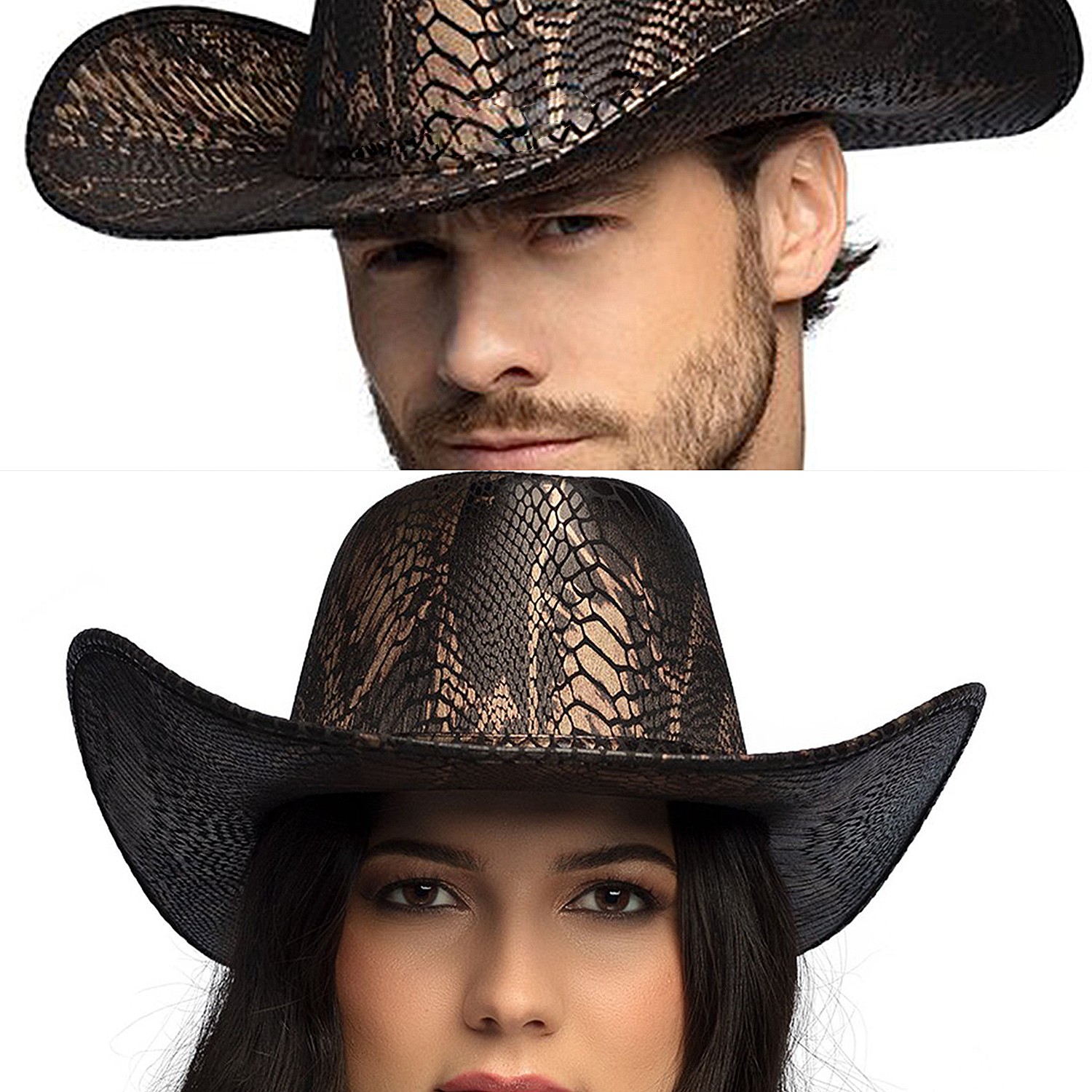 Boland - Chapeau de cowboy Cobra Zwart 2 ezfezdedde
