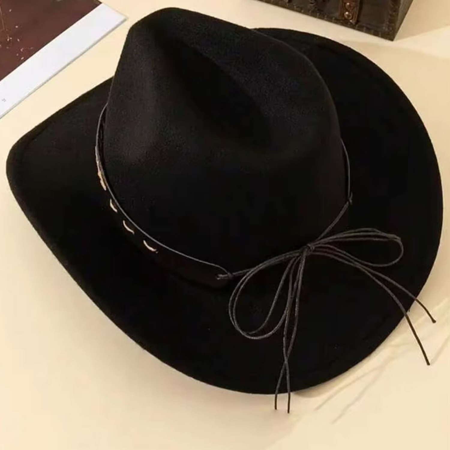 Chapeaux de Cowboy occidentaux en daim 3 zrzerzer
