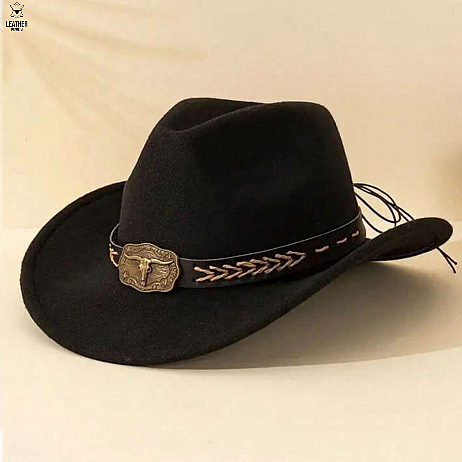 Chapeaux de Cowboy occidentaux en daim
